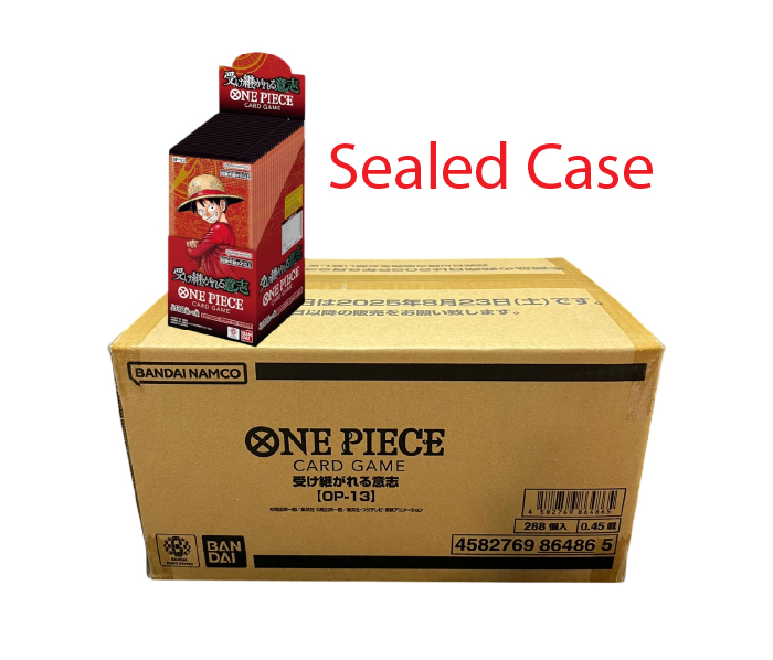 One Piece Card Game OP-13 Booster Box -JPN (Sealed Case)